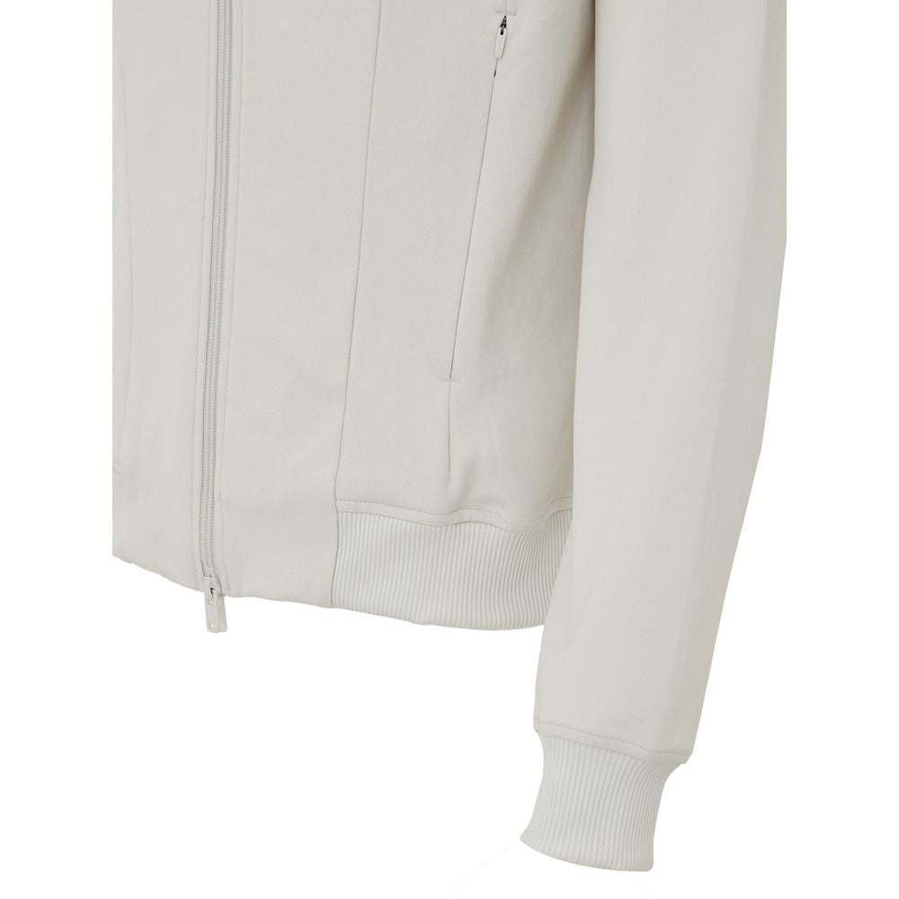 White Polyamide Hoody