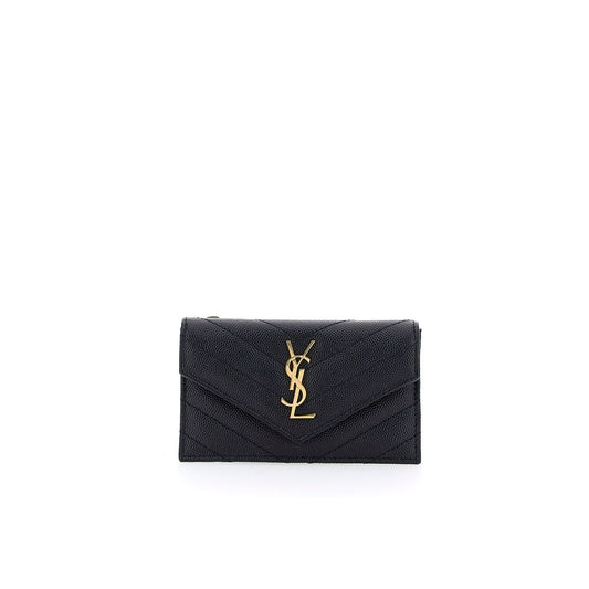 Black Calf Leather Bos Taurus Wallet