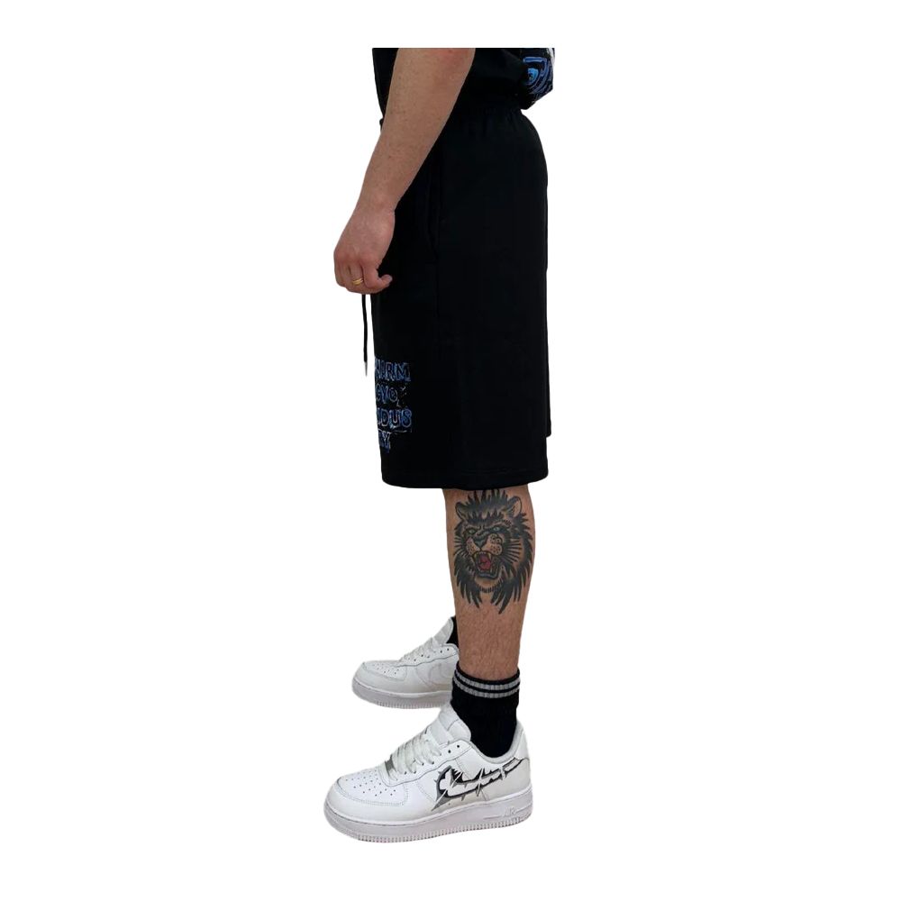 Black Cotton Short