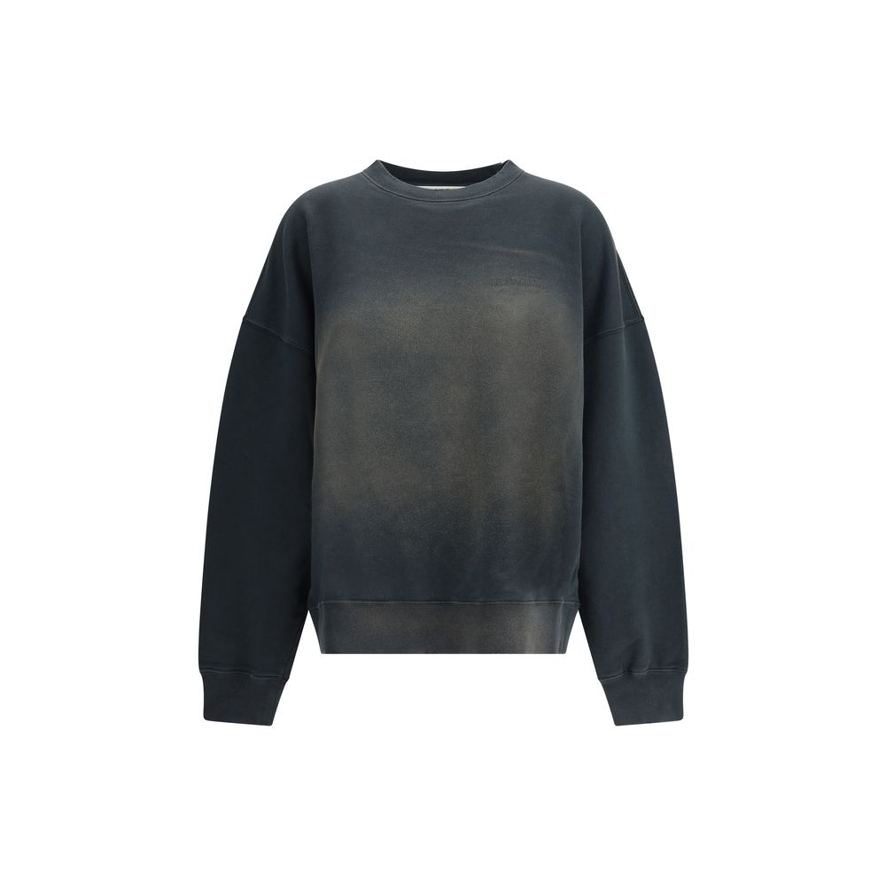 Black Cotton Sweatshirt