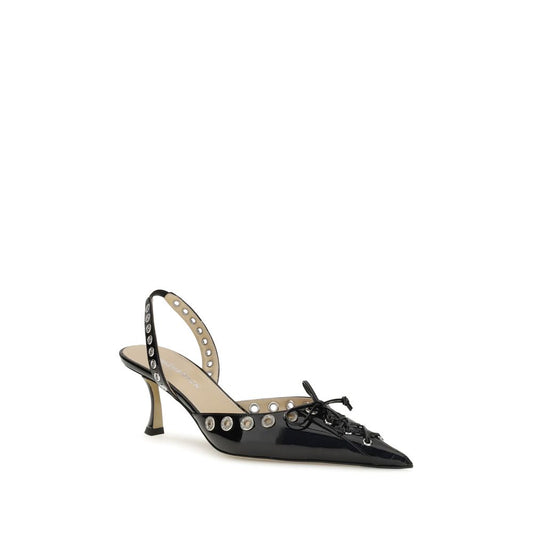 Black Calf Leather Bos Taurus Lace-Up