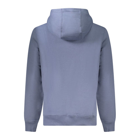 Blue Cotton Men's Sweatshirt