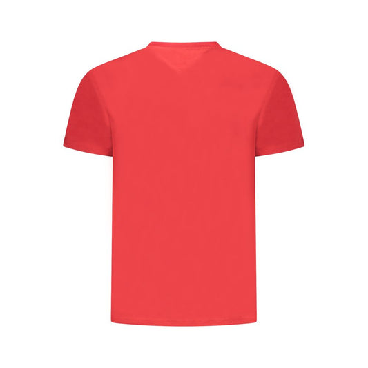 Red Cotton Men's T-Shirt