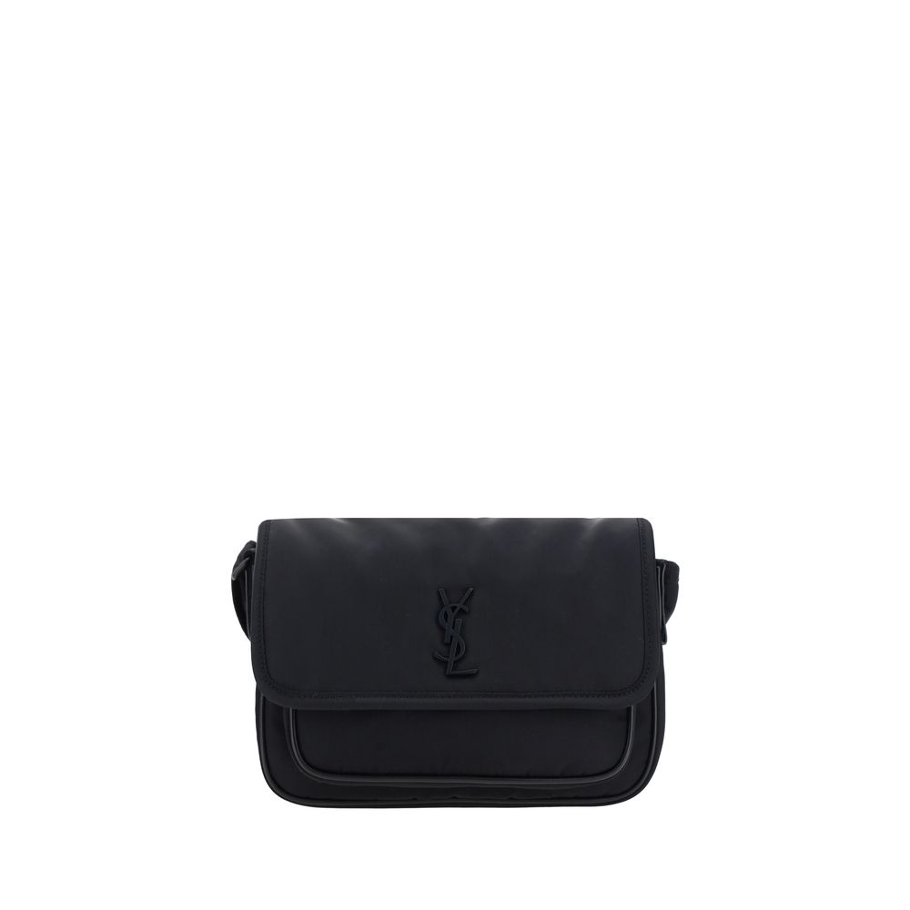 Black Polyamide Shoulder Bag