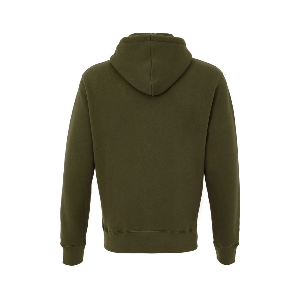 Green Cotton Hoody