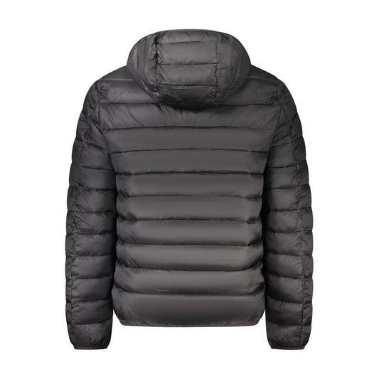 Black Poliammide Mens Jacket