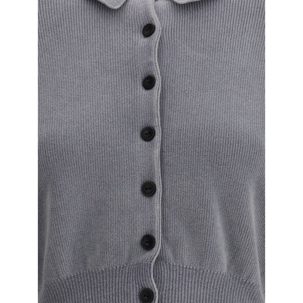Polo Cardigan crop