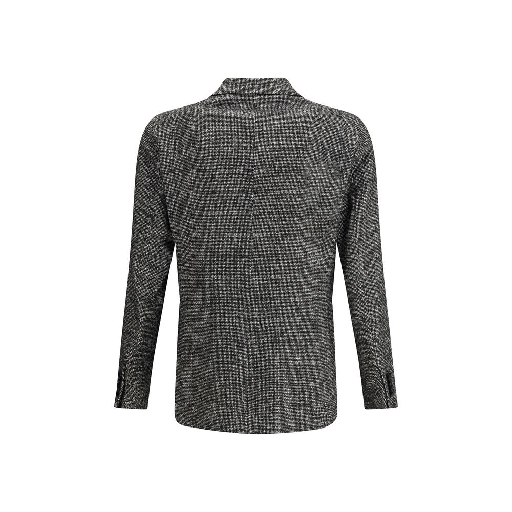 Gray Wool Blazer