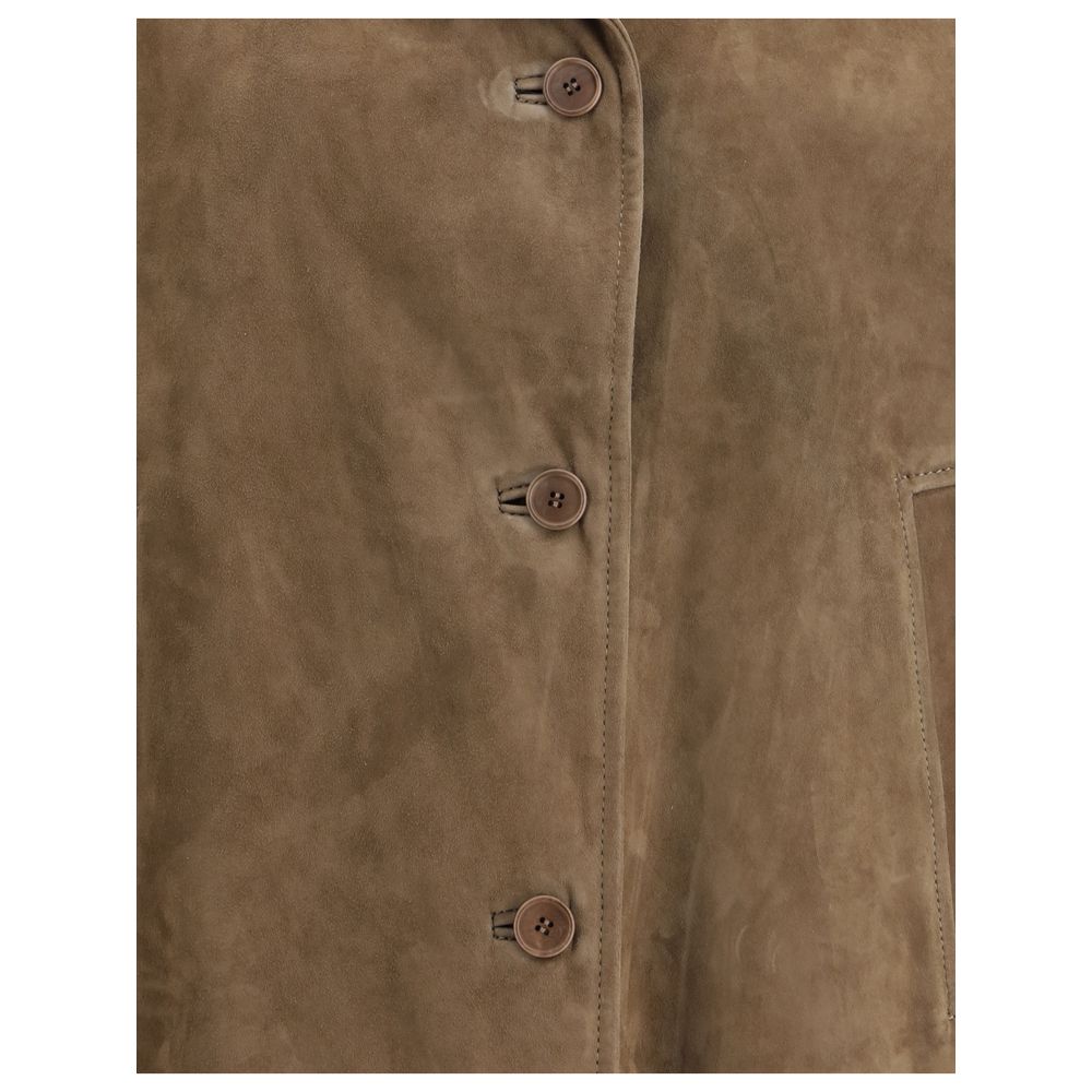 Suede leather Jacket