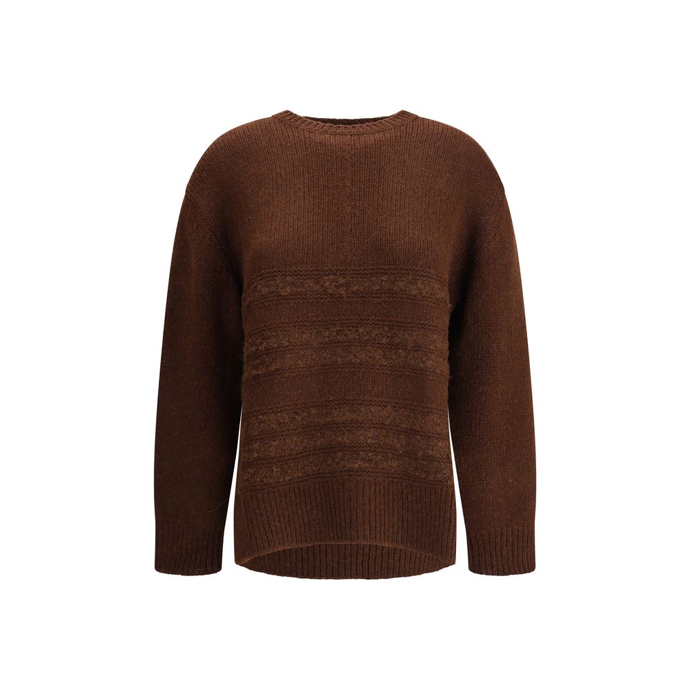 Brown Camel Hair  Sweatshirt