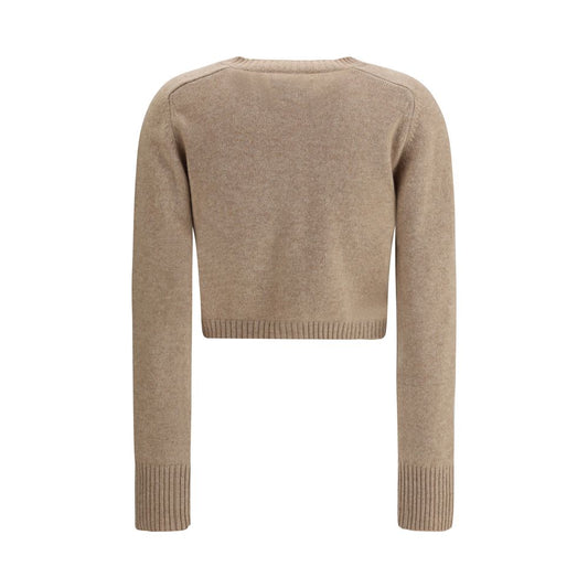 Beige Cashmere Cardigan