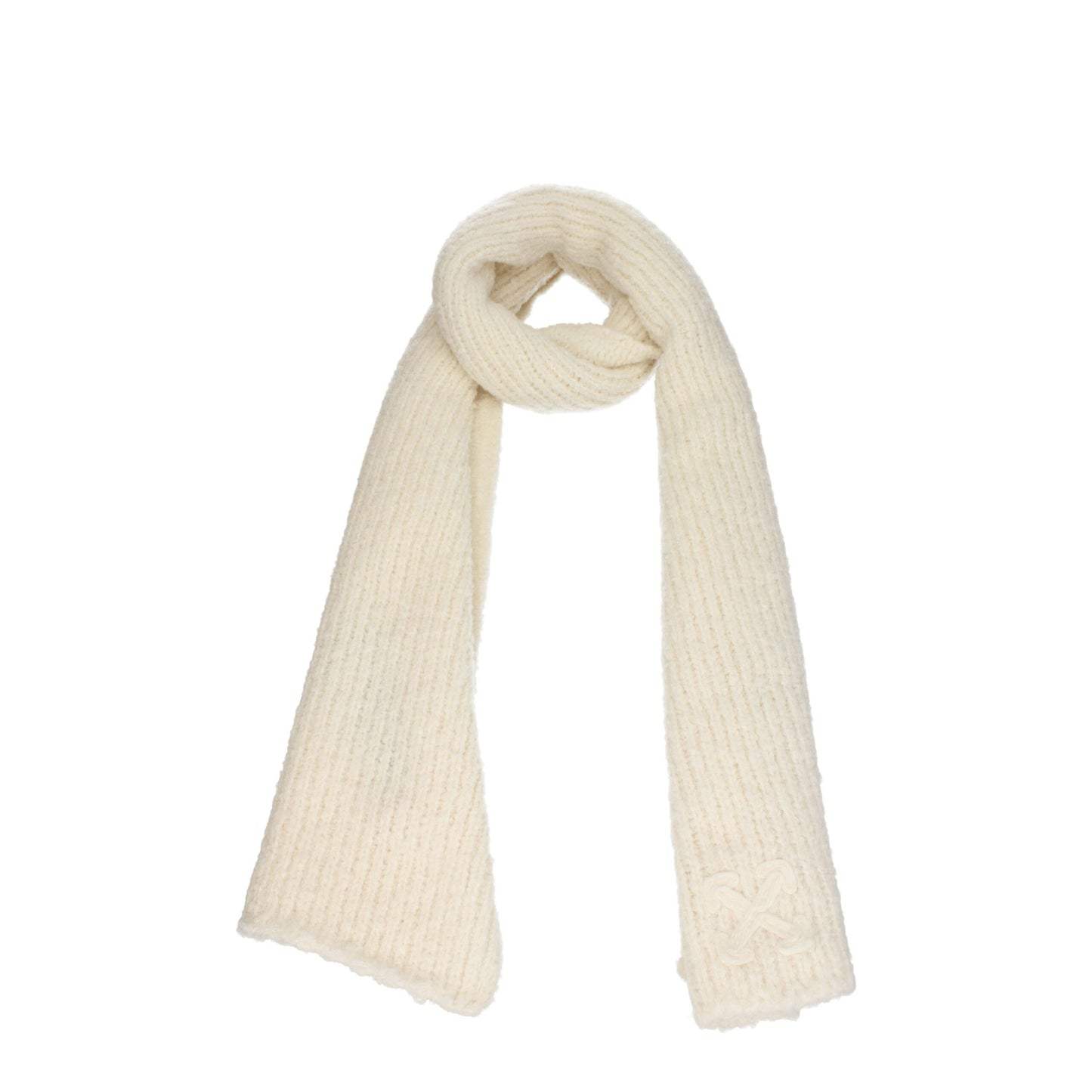 Beige Wool Scarf
