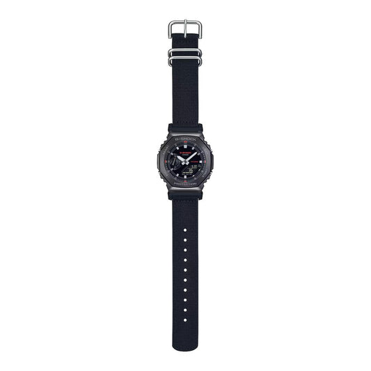 Black Fabric Sport Watch