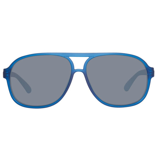 Blue Injected Sunglasses