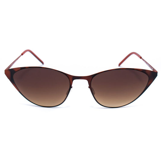 Brown Metal Sunglasses