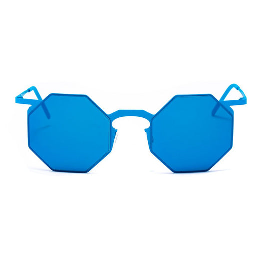 Blue Metal Sunglasses