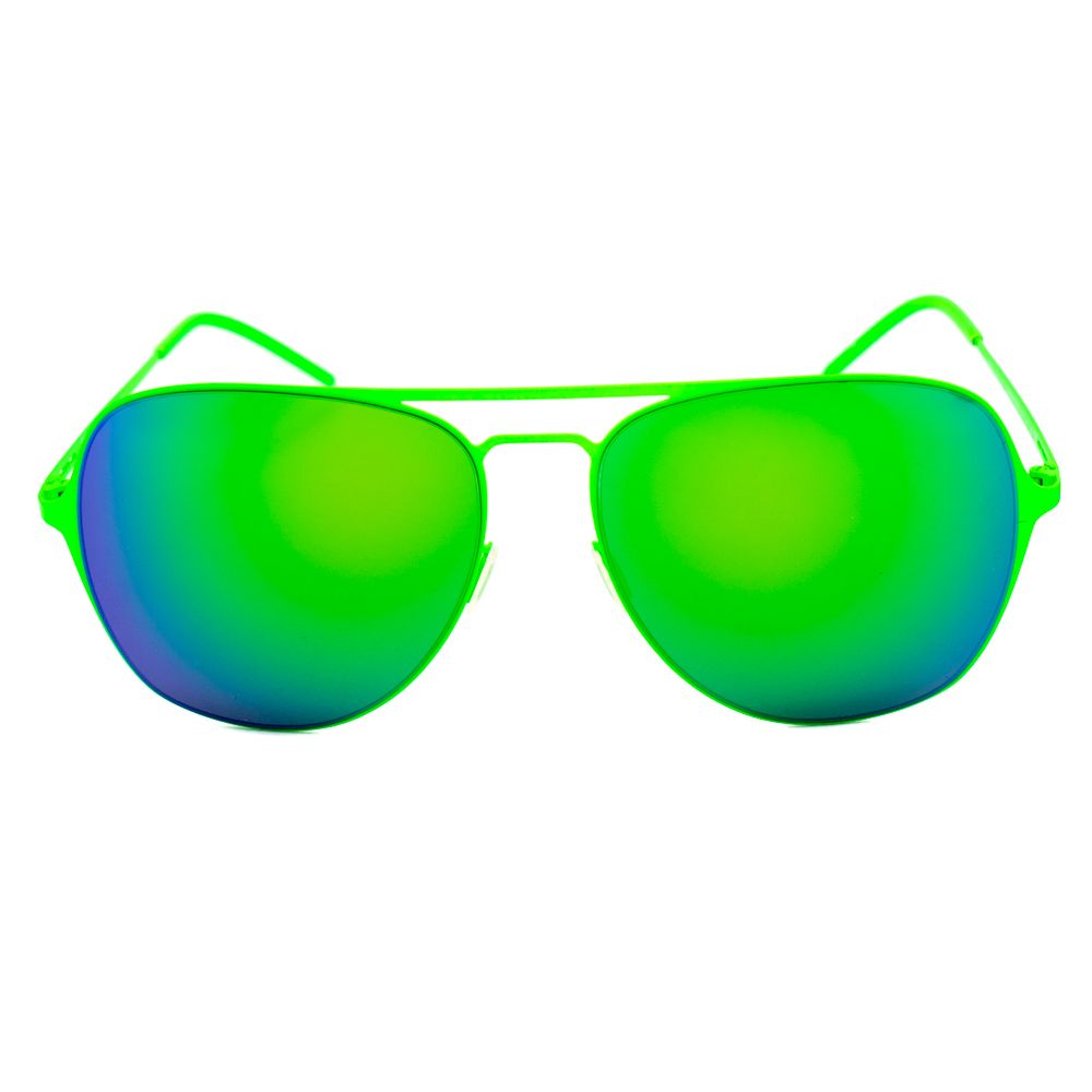 Green Metal Sunglasses