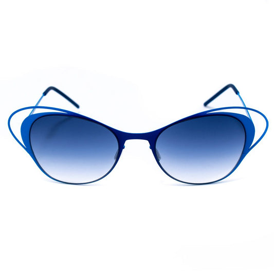 Blue Metal Sunglasses
