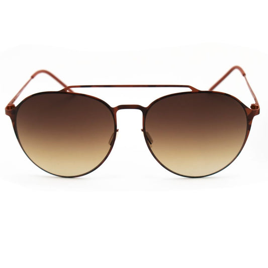 Brown Metal Sunglasses