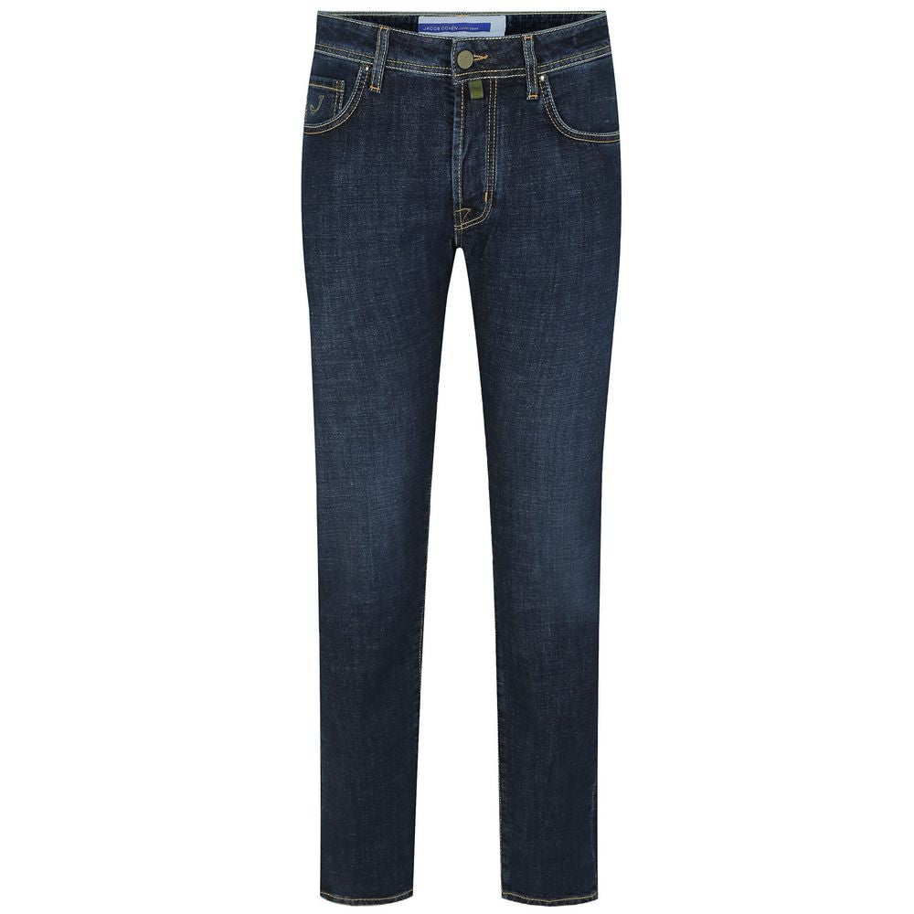 Blue Cotton Jeans & Pant