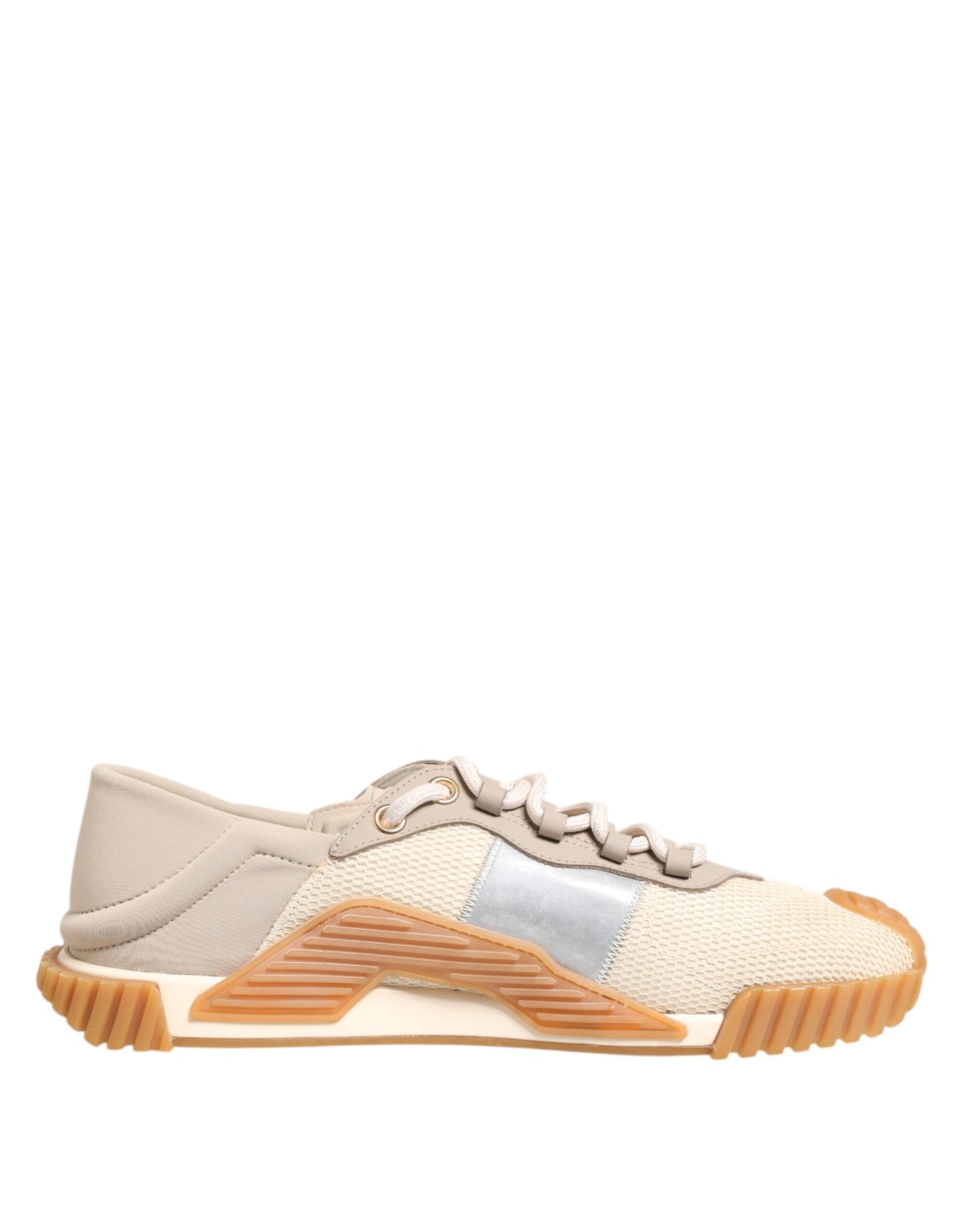 Beige Lace Up Low Top NS1 Men Sneakers Shoes