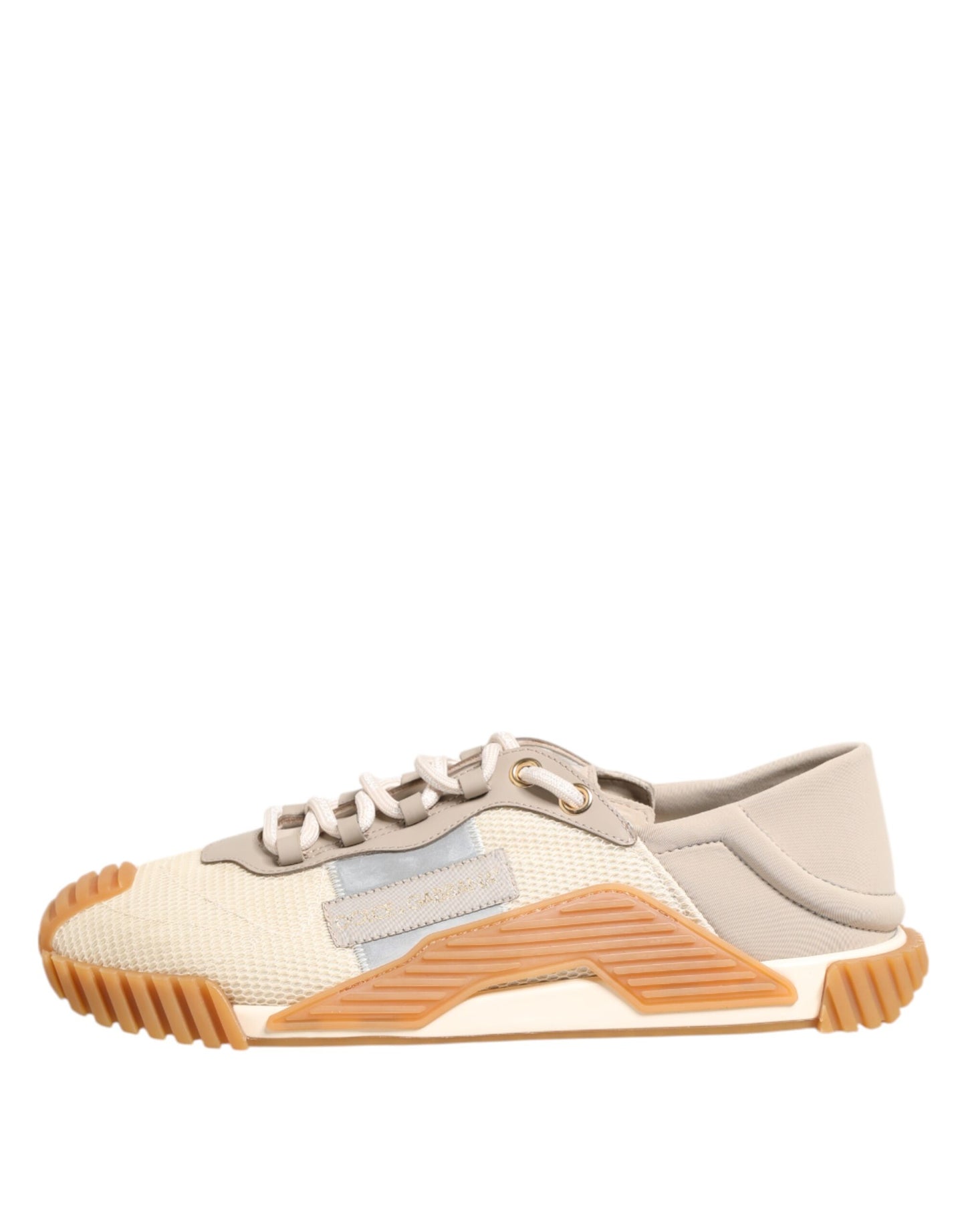Beige Lace Up Low Top NS1 Men Sneakers Shoes