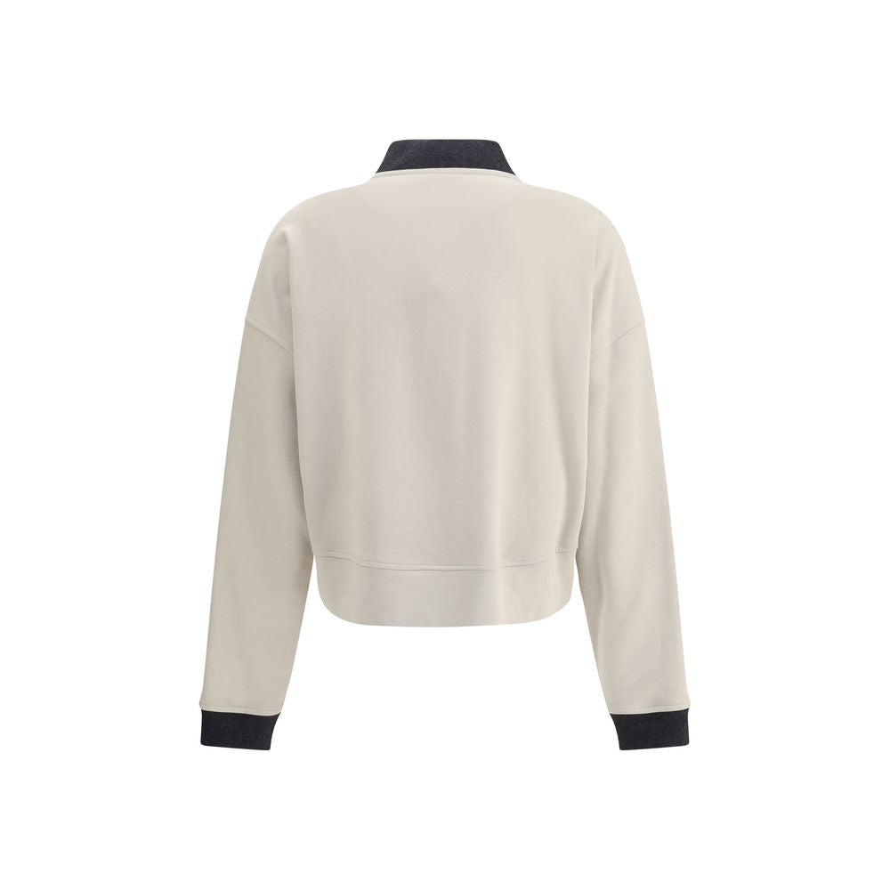 Gray Cotton Cardigan