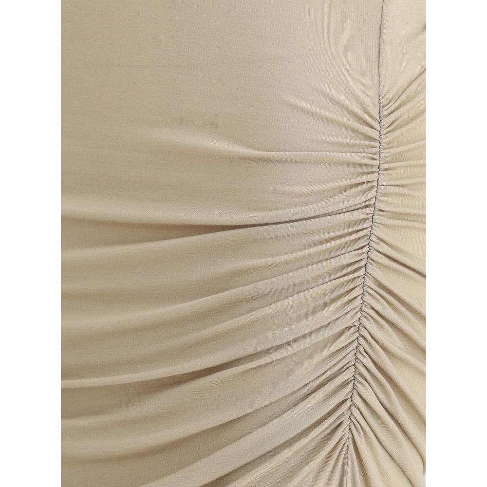 Draped midi Dress