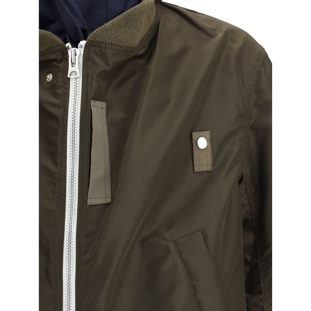 Nylon bomber Jacket