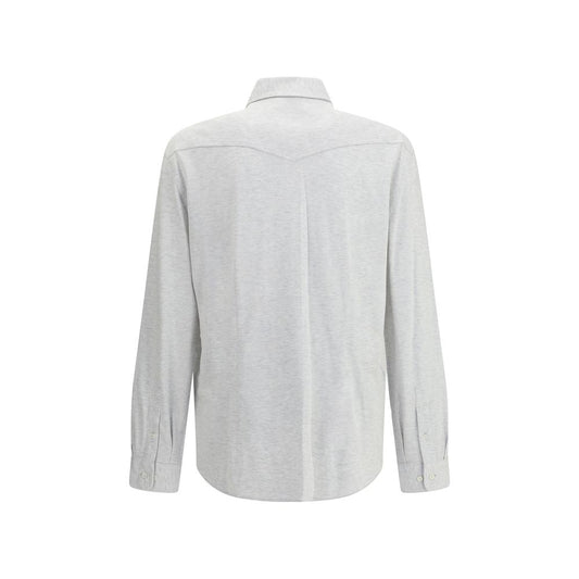 Gray Denim Shirt