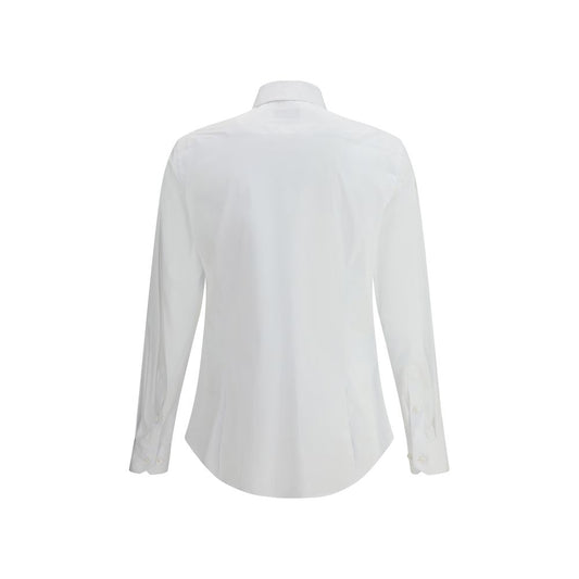 White Cotton Dress Shirt