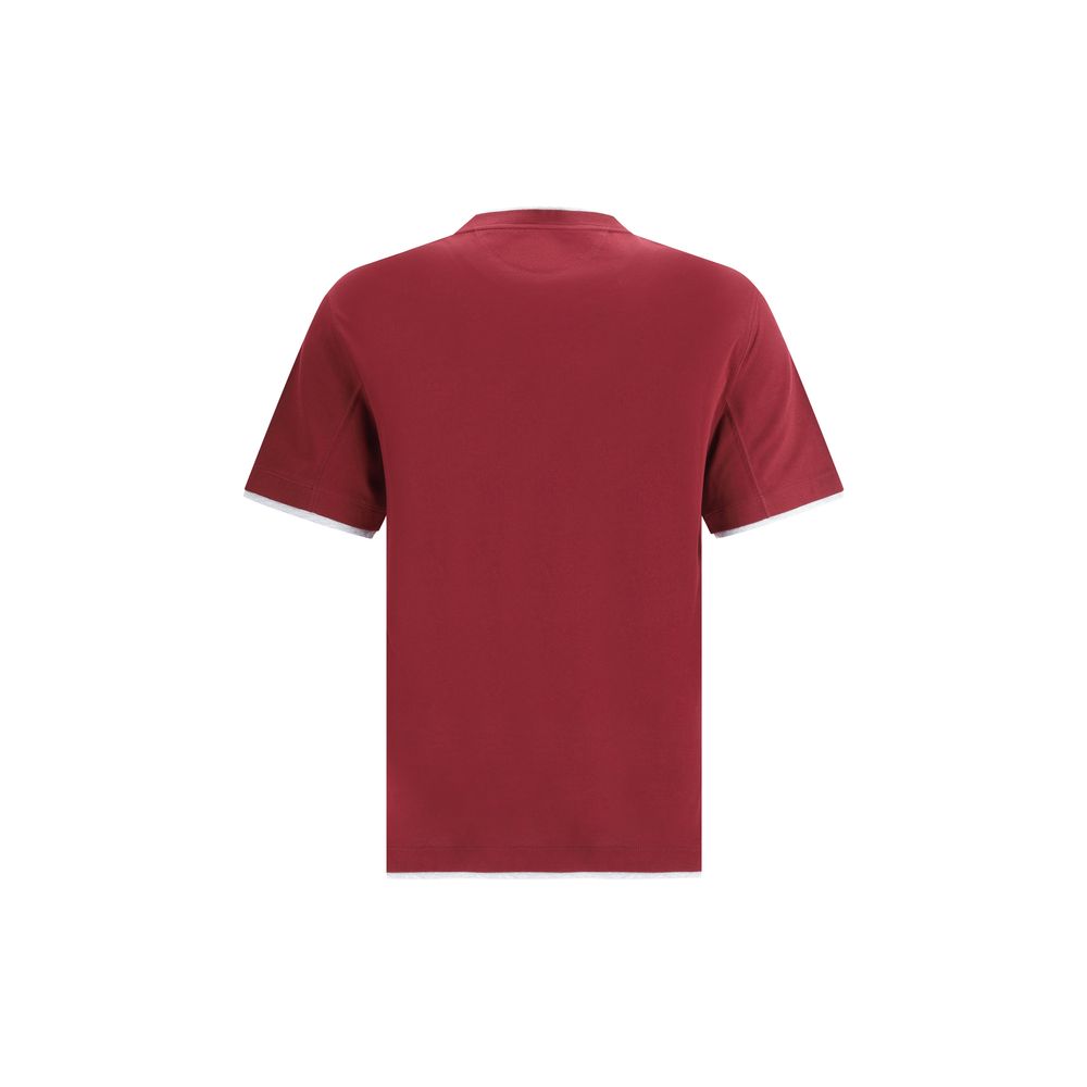 Bordeaux Cotton T-Shirt