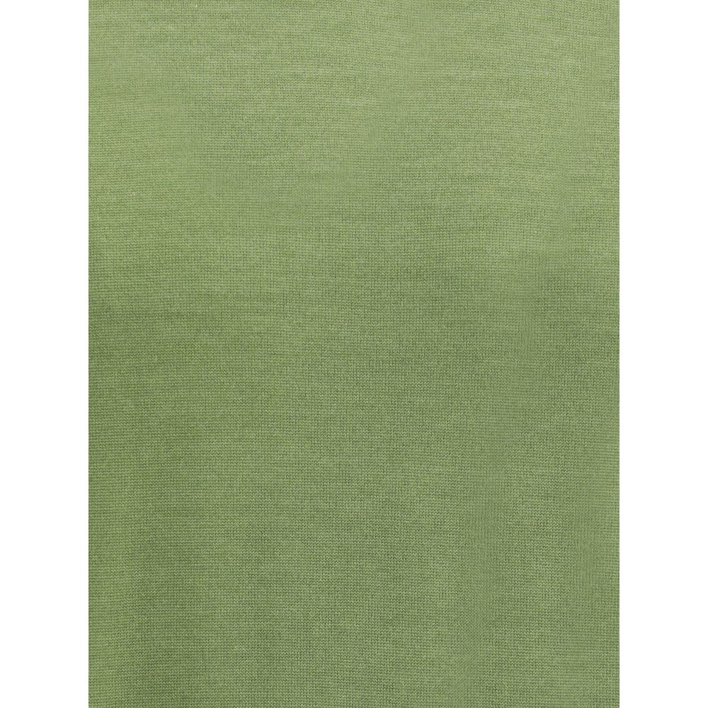 Green Wool Turtleneck