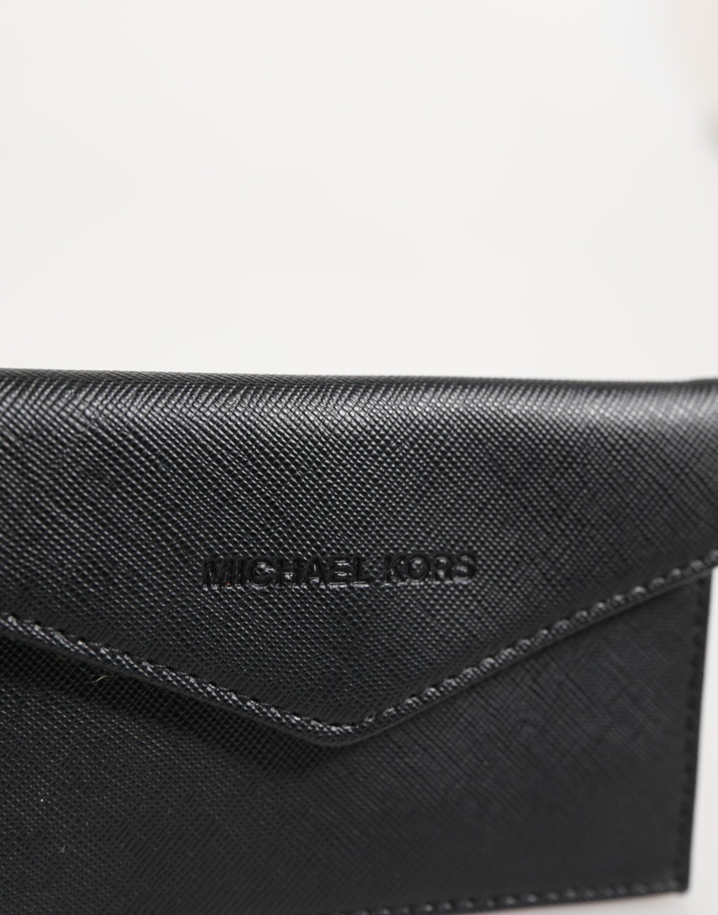 Black Saffiano Leather Envelope Holder Men's Accessory Wallet