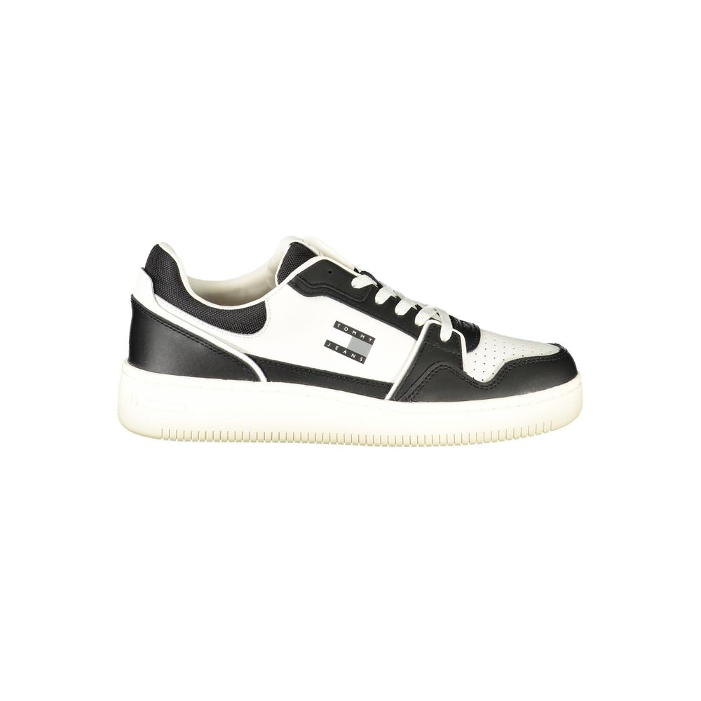 Black Leather Men Sneaker
