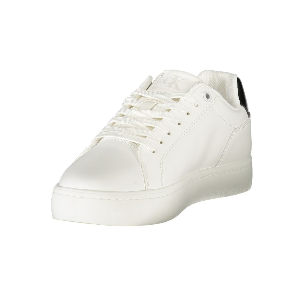 Bianco Polyurethane Women Sneaker