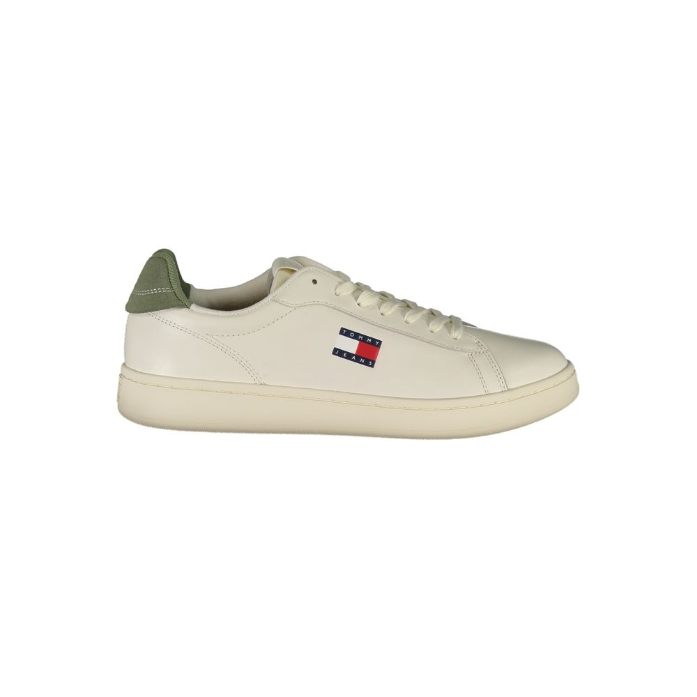 White Leather Men Sneaker