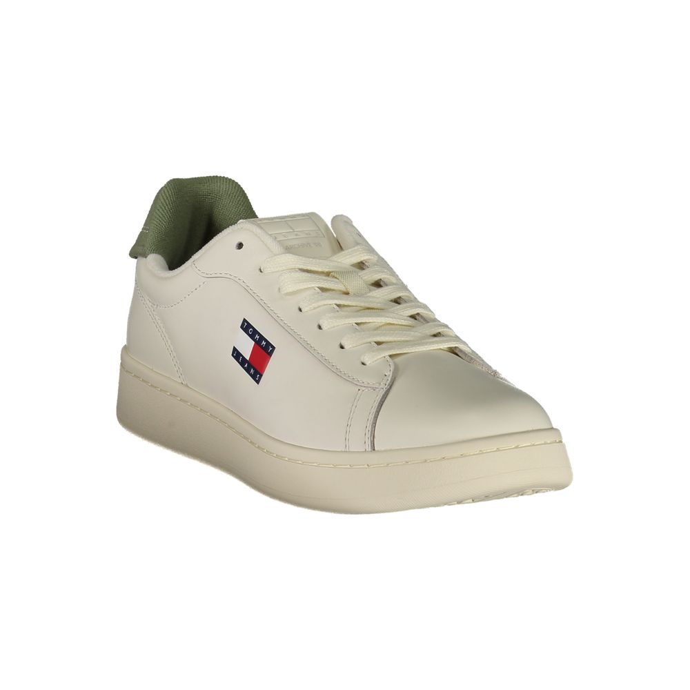White Leather Men Sneaker