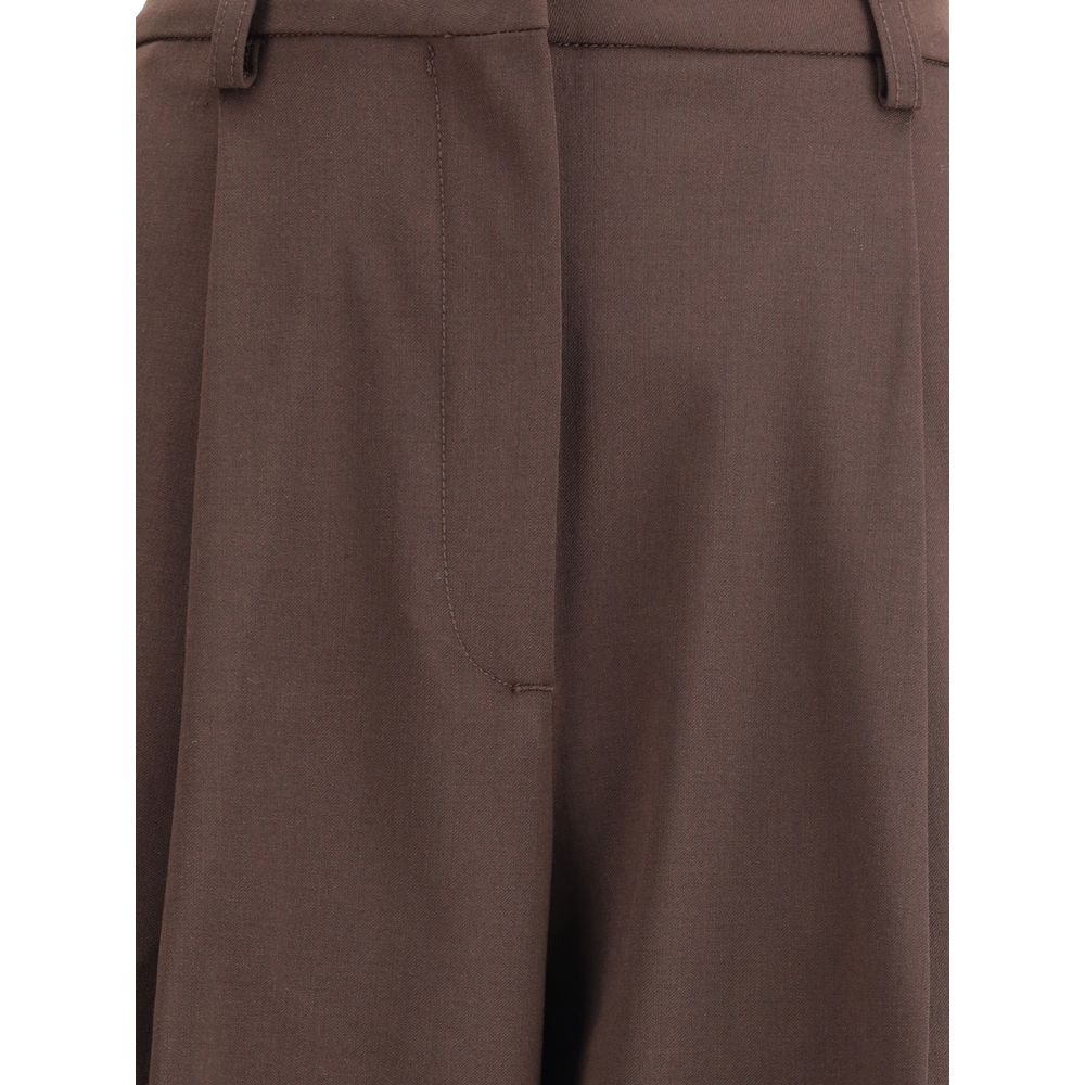 Pleated Pants