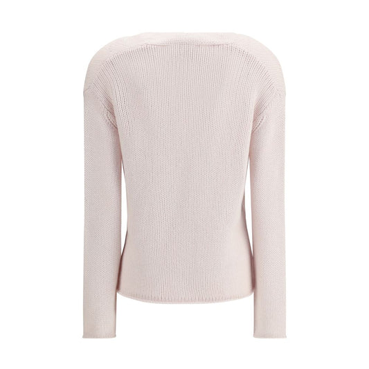 White Wool Cashmere Sweater