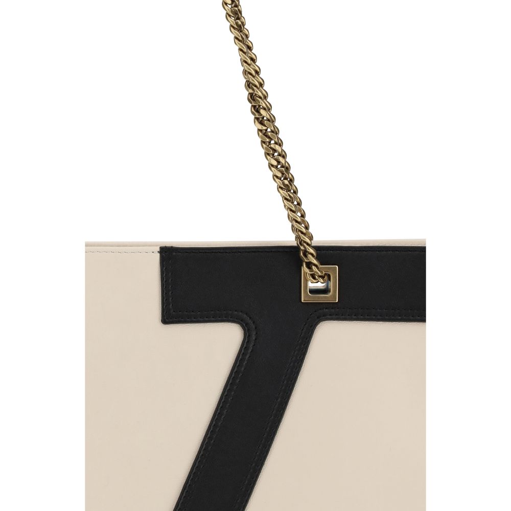 Beige Lamb Ovis Aries Aries Shoulder Bag