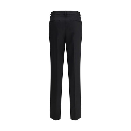 Black Wool Oves Aries Pants