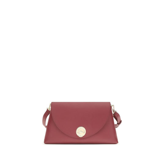Red Calf Leather Bos Taurus Shoulder Bag