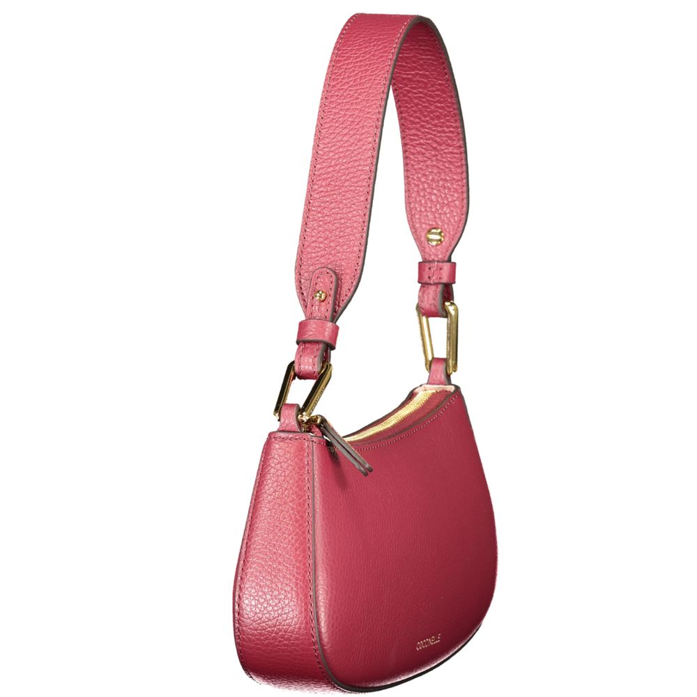 Purple Leather Women Handbag