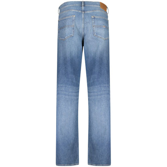 Blue Cotton Men's Jeans