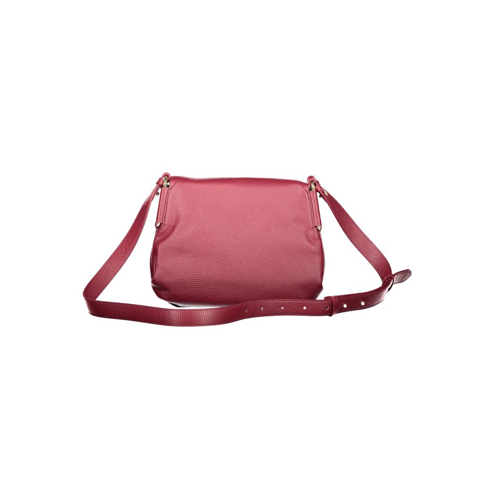 Purple Leather Women Handbag