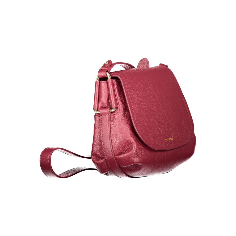 Purple Leather Women Handbag