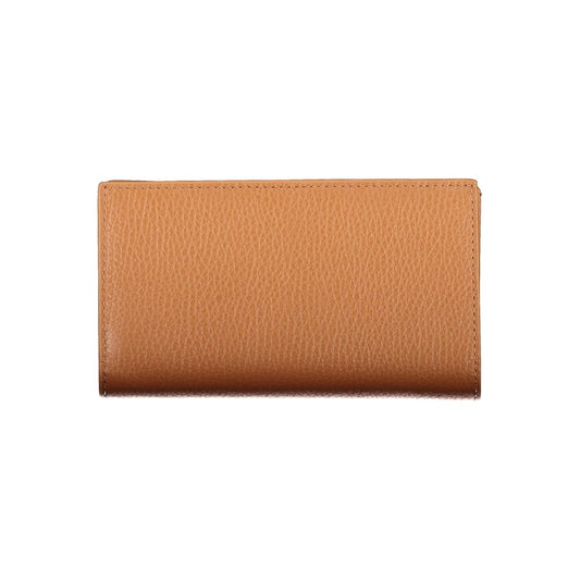 Brown Leather Women Wallet