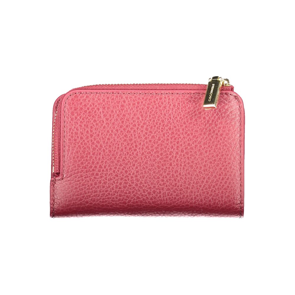 Purple Leather Women Wallet