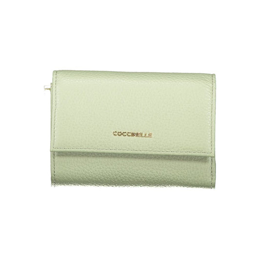 Green Leather Women Wallet